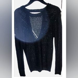 Sexy pullover sweater, black small
